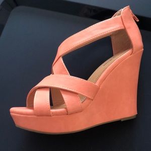 Pink Wedges